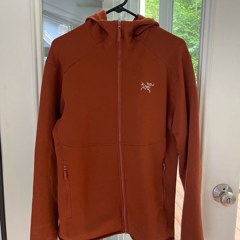 Arc'teryx Burnt Orange Fleece Jacket